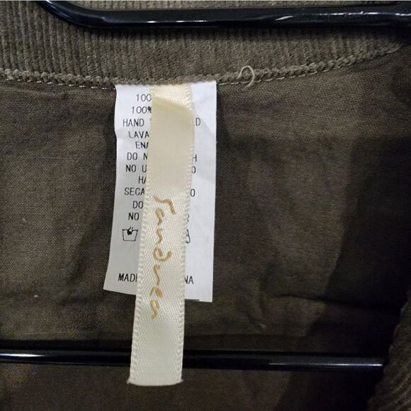 Sandrea Corduroy Embroidered Floral Jacket - Picture 10 of 11